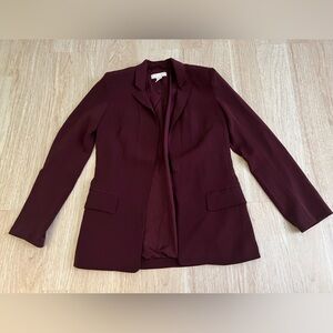 H&M Deep Burgundy Women's Blazer